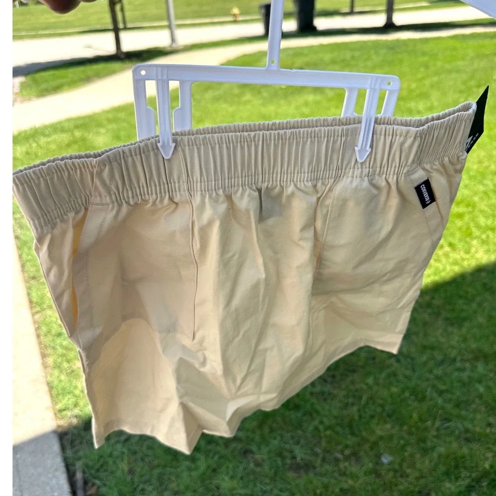 Converse Girls Light Dune Elastic Waist Skirt Tan Beige Size L 12-13Y